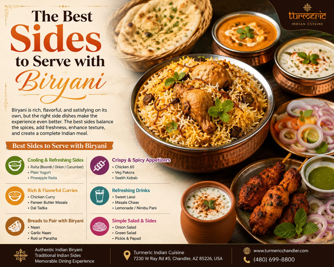 Best Sides to Serve with Biryani