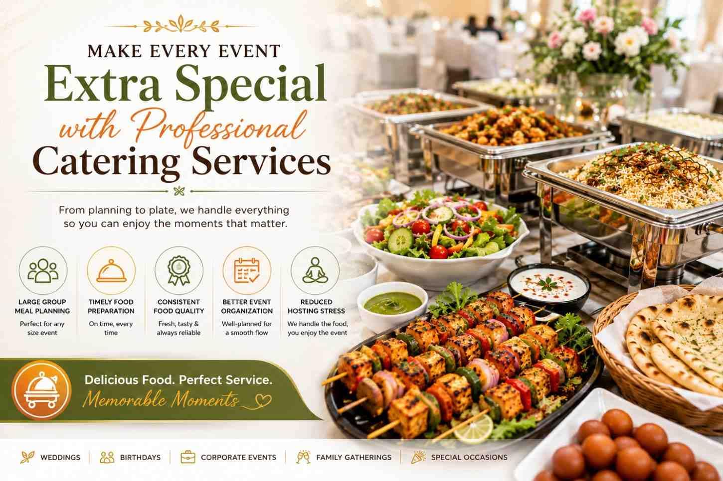 catering services near me, indian catering services