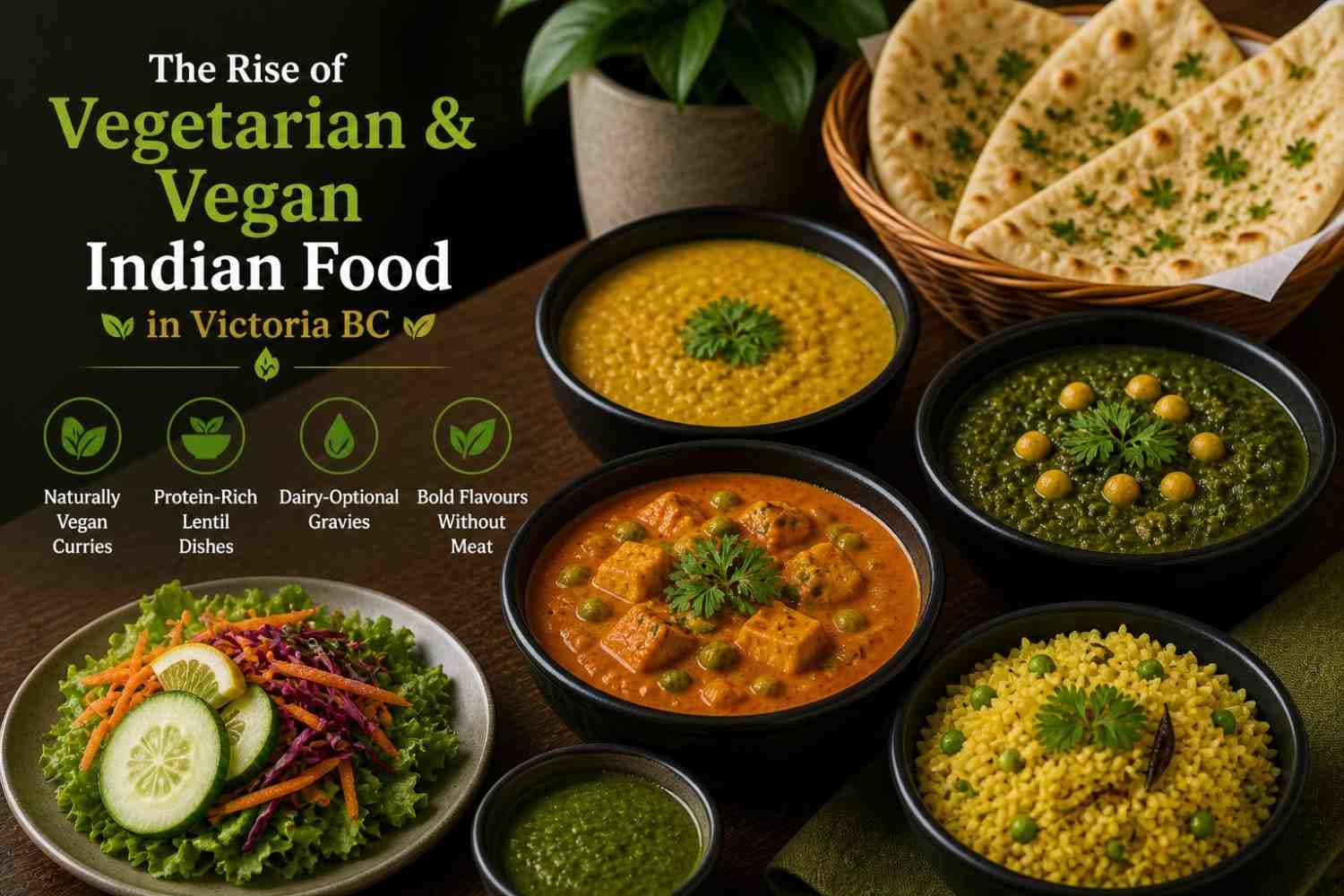 Vegetarian & Vegan Indian Food in Victoria BC