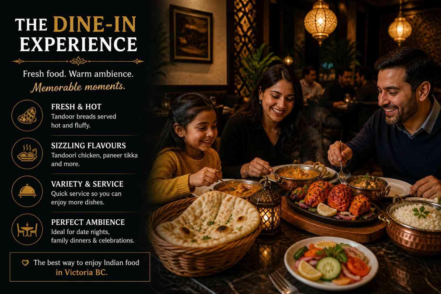 Best way to enjoy Indian food in Victoria BC