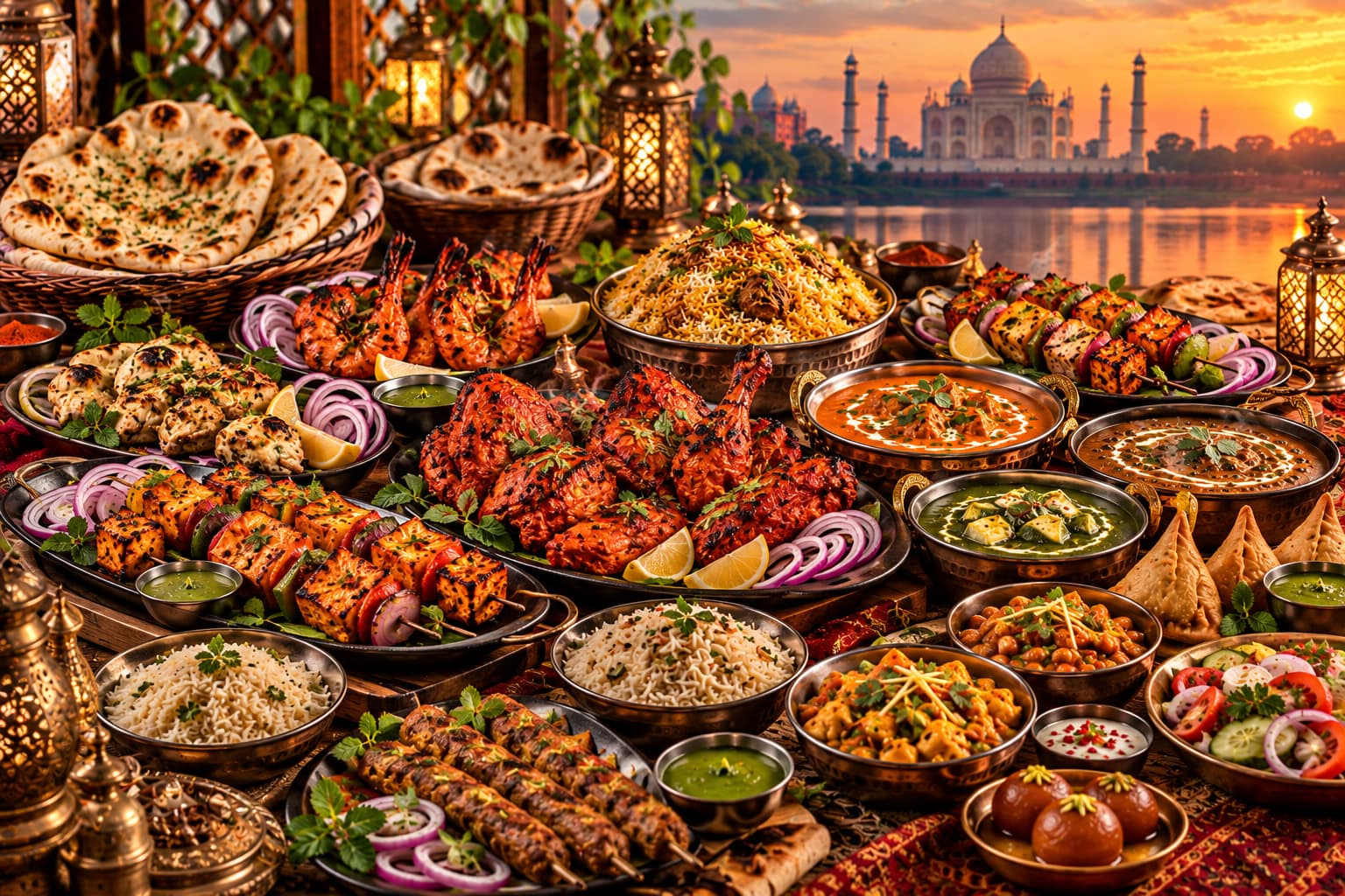 famous Indian food dish