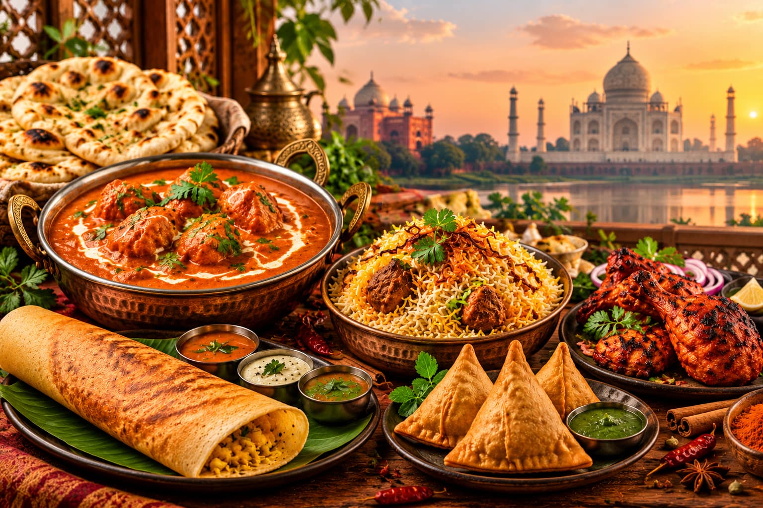 famous Indian food dish